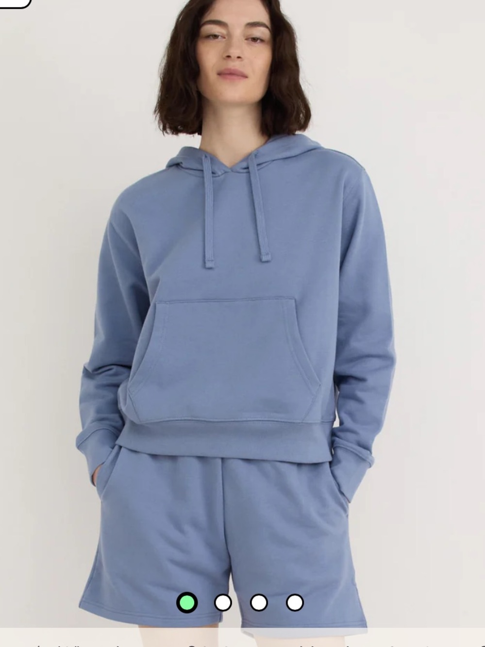 Organic Basics Weekend Crop Crewneck